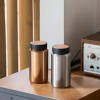 天然⽊を楽しむドリンクボトル「MOKU」に、コーヒー専⽤ボトルが新登場