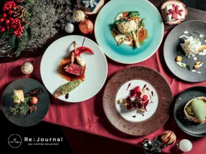 横浜・新山下のイタリアンレストラン『Re : Journal』より、ホリデーシーズンを華やかに彩るクリスマス限定プランが今年も登場