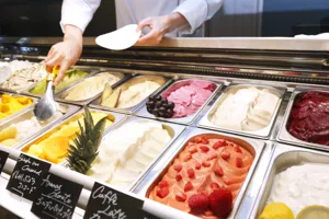 \8月27日はジェラートの日/ジェラート年間製造量がエベレスト級?!焼肉店なのに日本最大級のジェラート製造量!全22店舗の年間製造量は25万リットル以上!