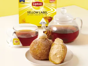 【UNI DONUTS】紅茶ブランド『リプトン』とコラボした「紅茶のドーナツ」を11月1日(土)より期間限定販売!
